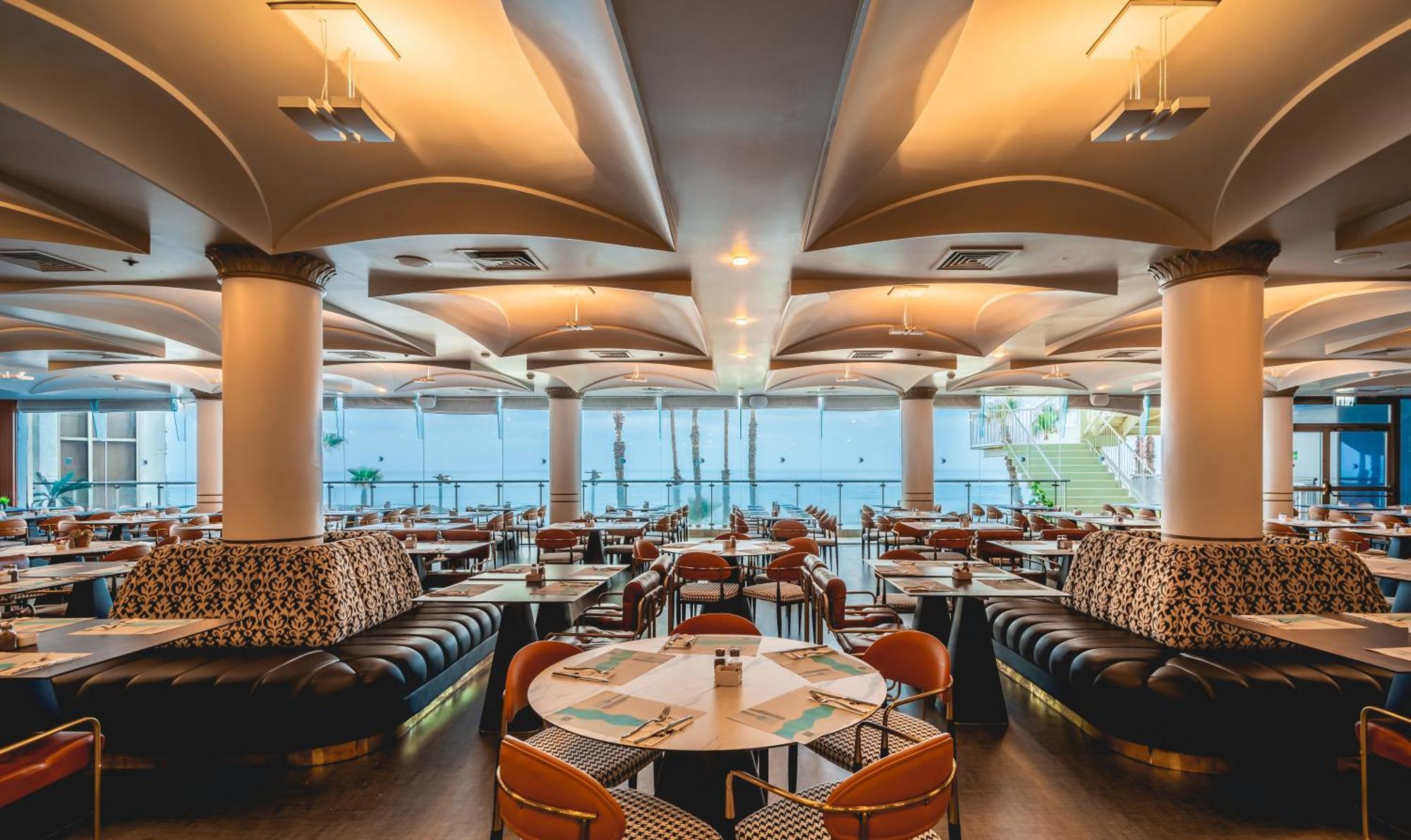 다니엘 헤르츨리야 호텔 Herzelia 외부 사진 The interior of the restaurant