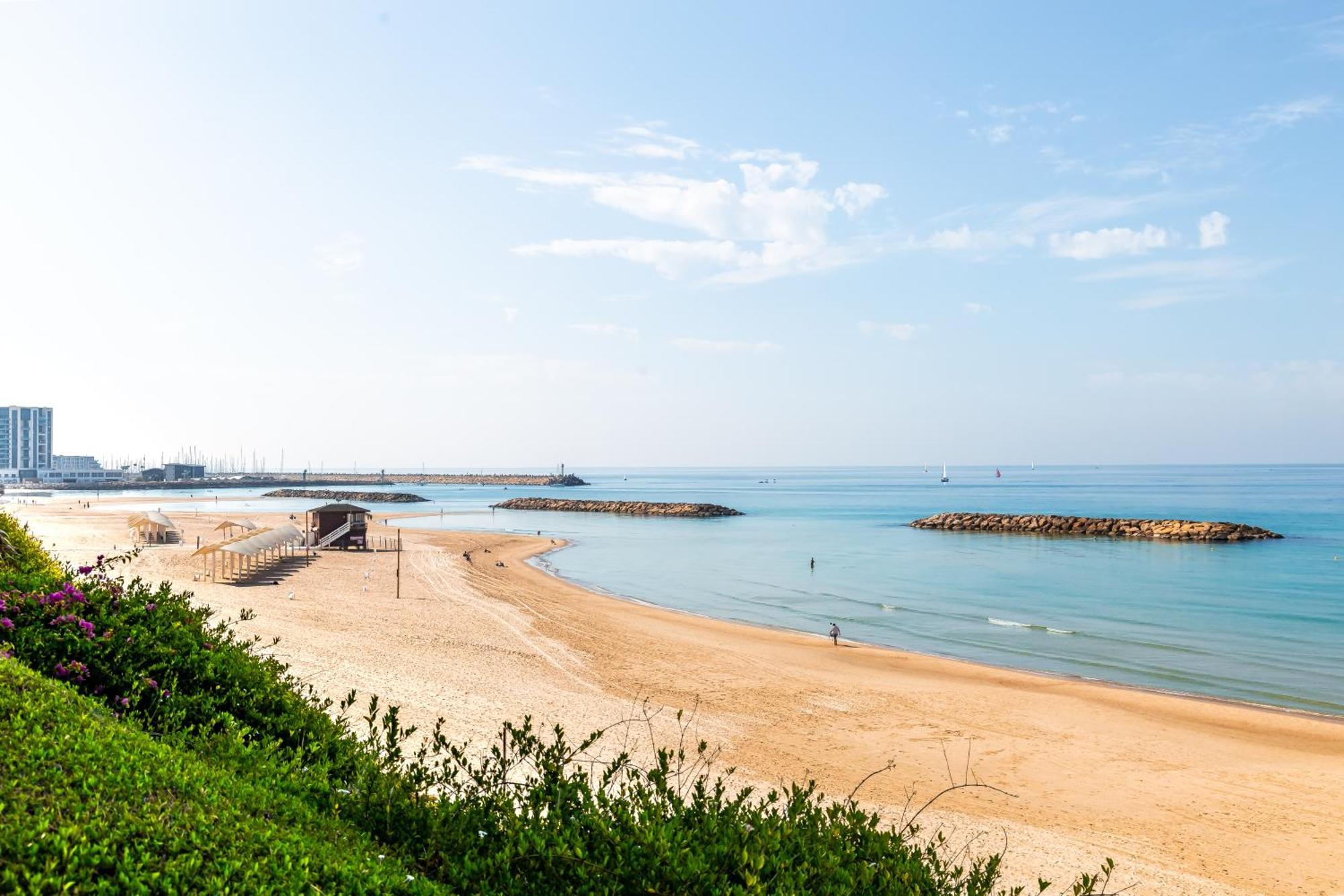 다니엘 헤르츨리야 호텔 Herzelia 외부 사진 The beach of Netanya